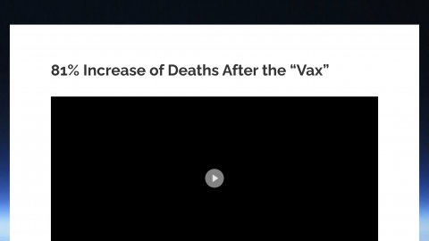 FYI: Dying After The “Vax” (1).